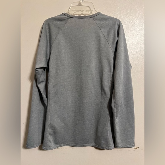 Patagonia Women’s Capilene Midweight Crew Baselayer Top Sz S Gray FTGX Polartec - Picture 2 of 14